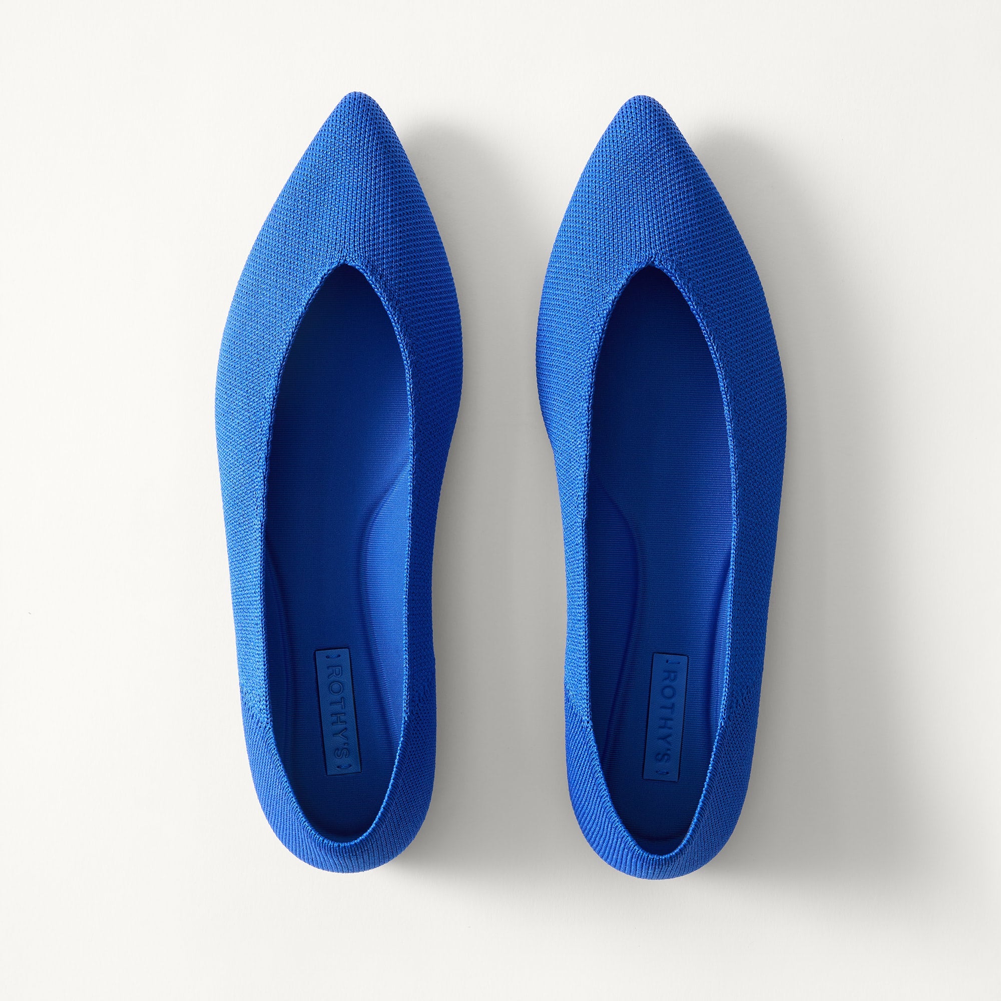PDP | The Point III in Rothy's Blue shown from the top.