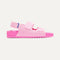 The Kids Double Strap Sandal in Tutu shown from the side.