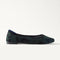 side | The Point III in ReVelvet Evergreen Python shown from the side. 