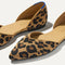Close up of the toe and vamp of The D'Orsay Point in Classic Cat