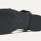 The outsole of The Fisherman Sandal in Black.