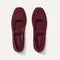 The Max Square Mary Jane in ReVelvet™ Syrah shown from the top.