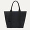 PDP |The Lightweight Tote in Black Licorice shown from the front.