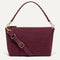 PDP | The Daily Crossbody Bag in ReVelvet™ Syrah shown from the front.