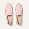 The Penny Loafer in Light Pink shown from the top.