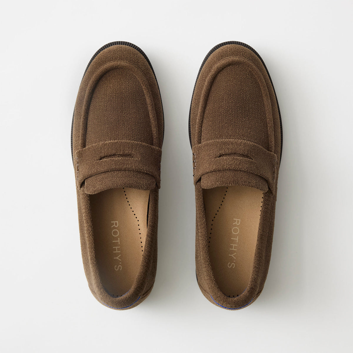 The Revelvet Penny Loafer in Bistro.