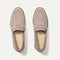 The Penny Loafer in ReVelvet™ Dove shown from the top.