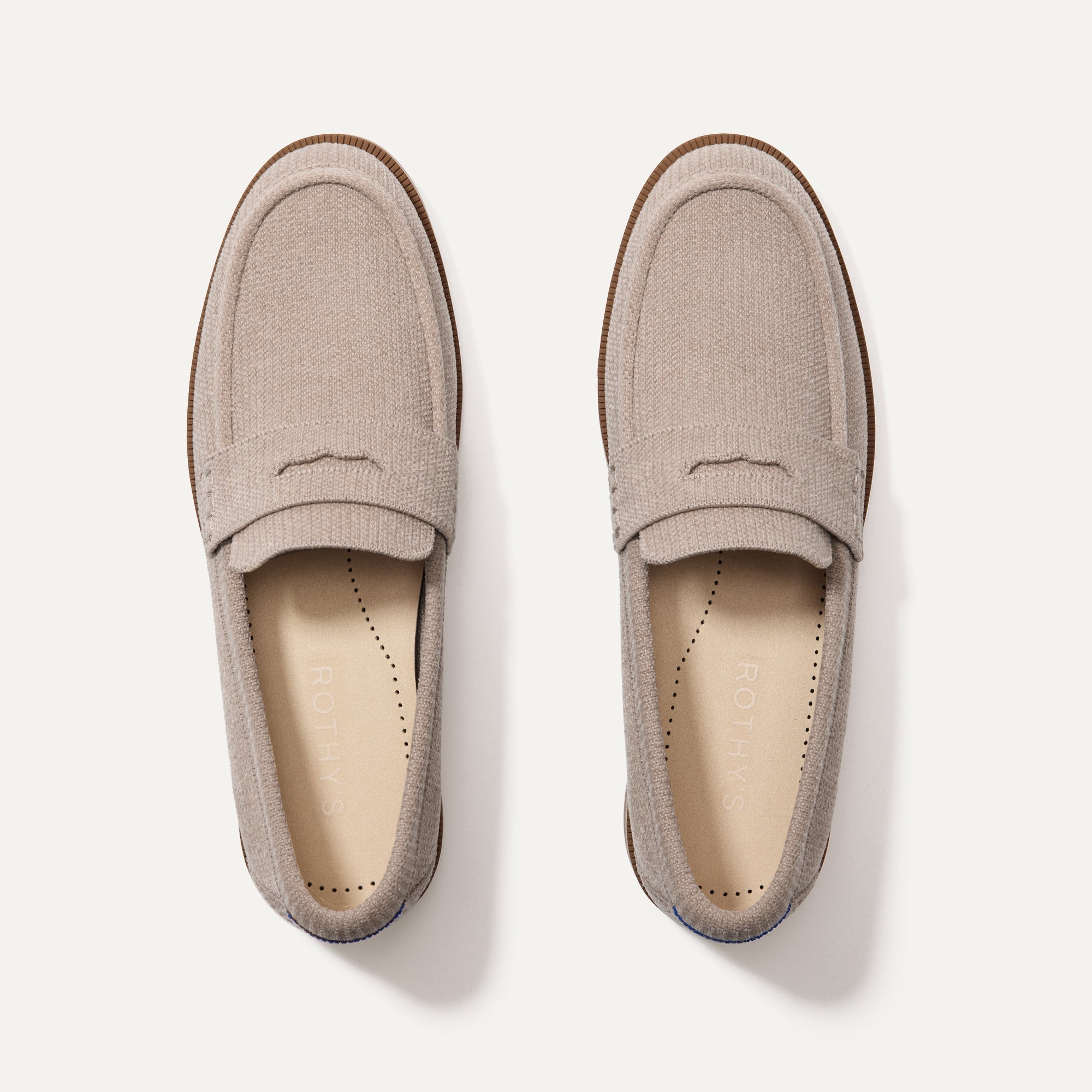 The Penny Loafer in ReVelvet™ Dove for Women | Rothy's