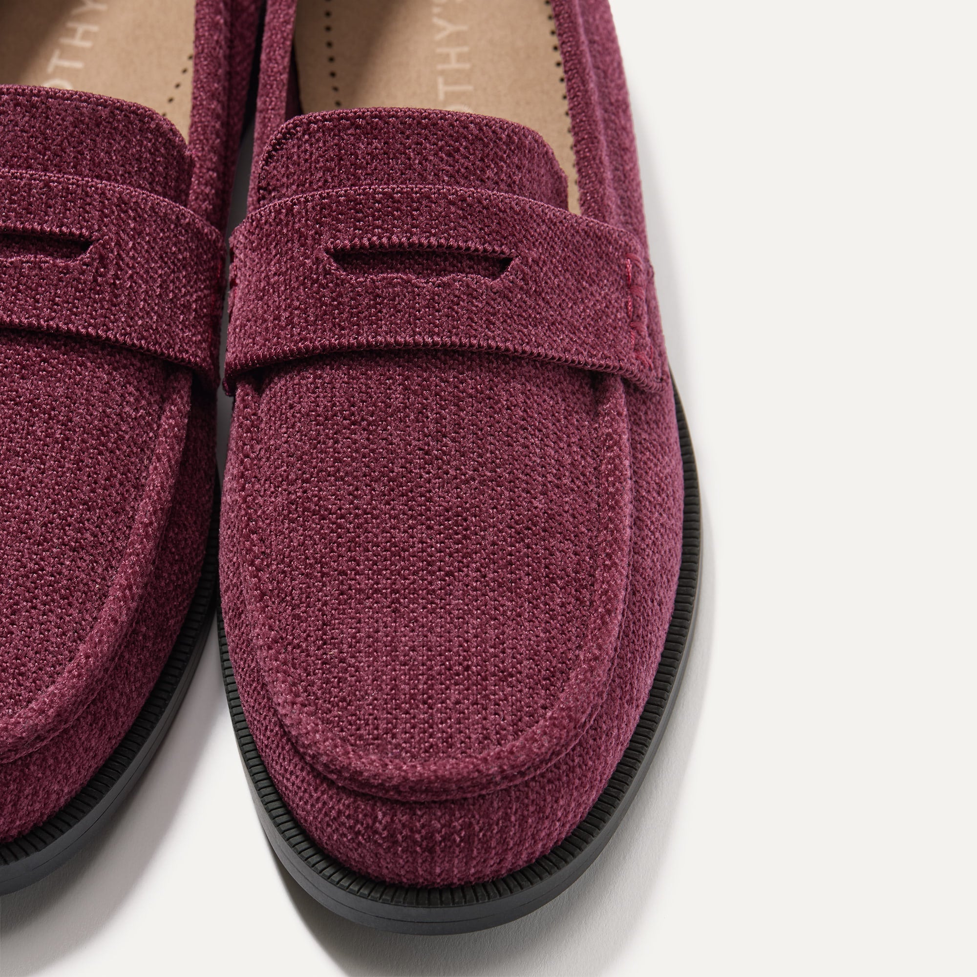 The ReVelvet™ Penny Loafer in ReVelvet™ Syrah for Women | Rothy's