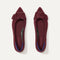 The Emblem Point II in ReVelvet™ Syrah shown from the top.
