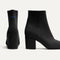 The High Classic Boot in Black shown from the back.