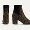 The High Classic Boot in ReVelvet™ Cheetah shown from the back.
