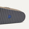 Close up of the outsoles of The Men's Cozy Clog in Sparrow.