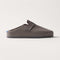 side | The Teddy Men's Clog in Ash Herringbone shown from the side. 