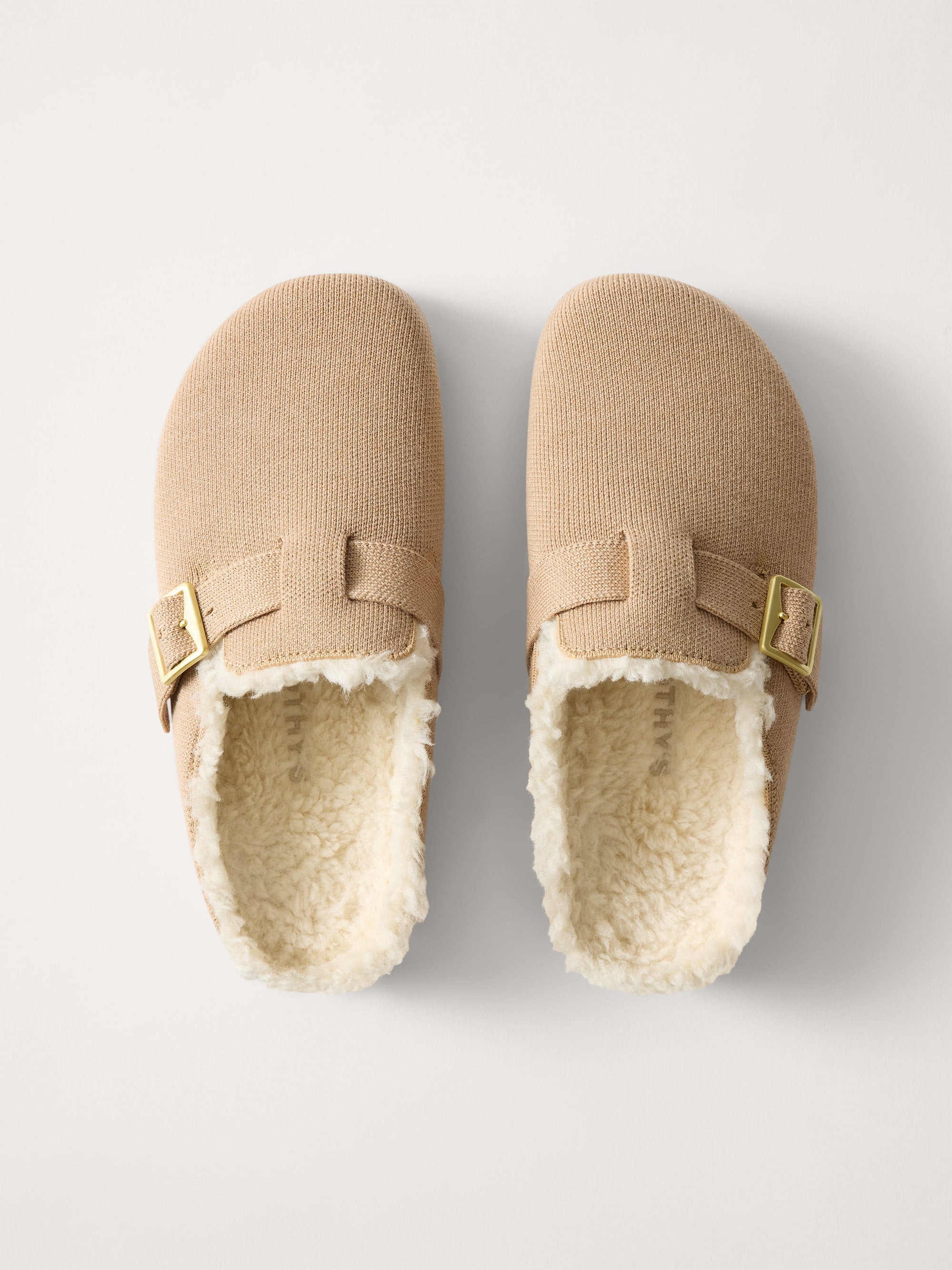 Teddy Buckle Clog Honey