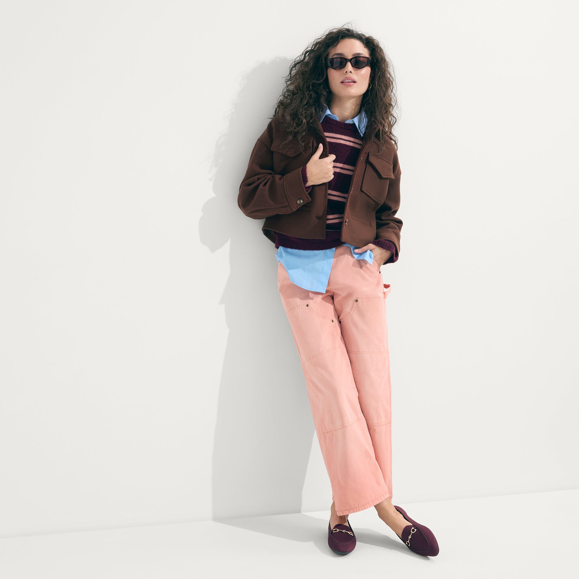 Women's Double Bit Loafer in Deep Maroon | Rothy's