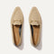 The Double Bit Loafer in Dune shown from the top. 