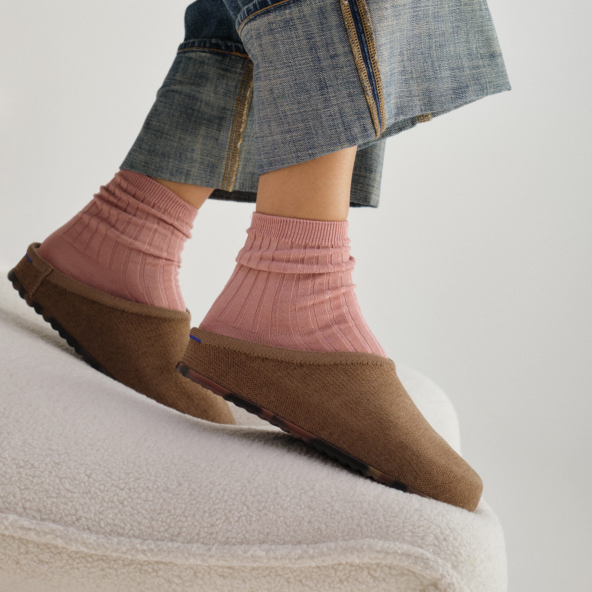 The ReVelvet™ Casual Clog in ReVelvet™ Portobello for Women | Rothy's