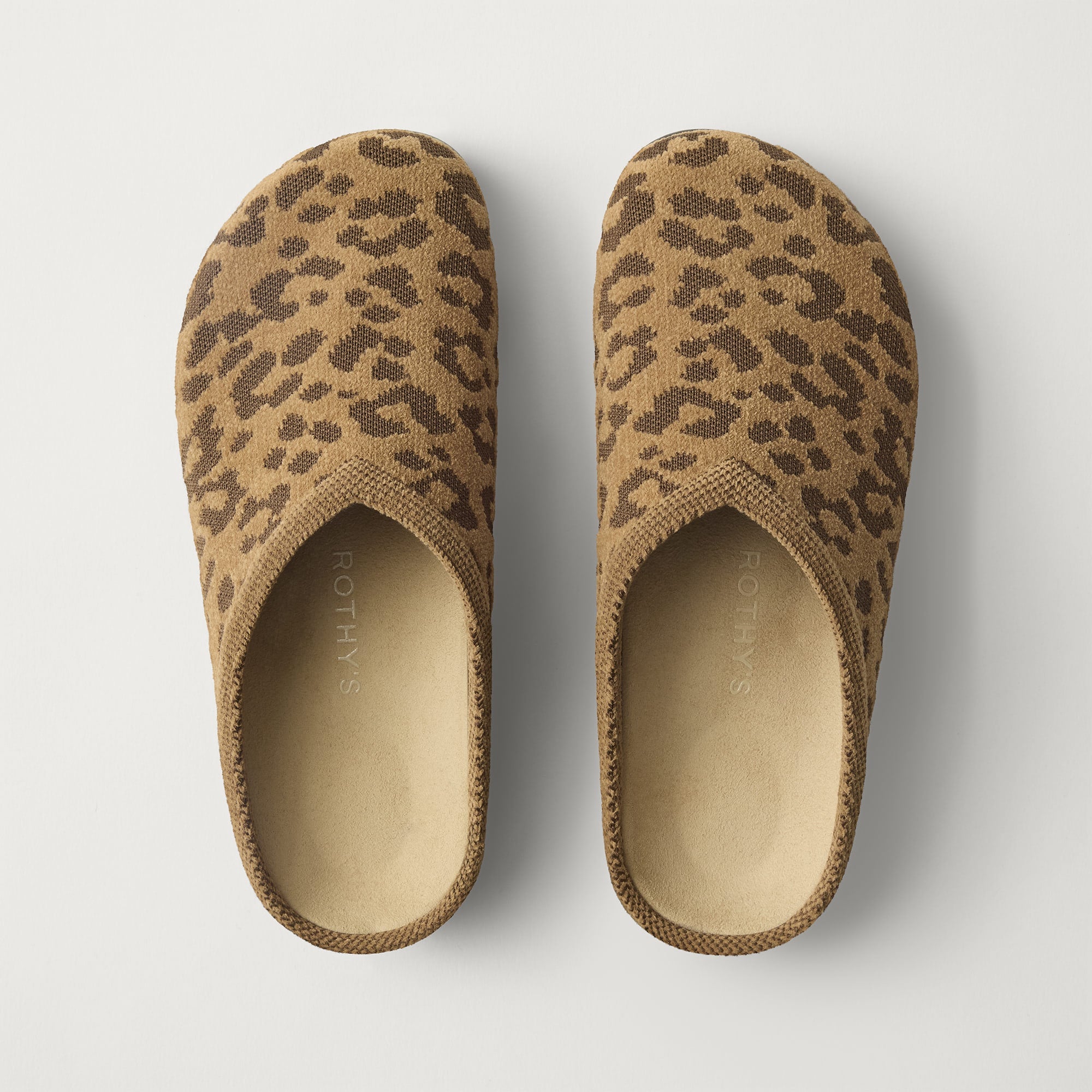 PDP |The Casual Clog in ReVelvet™ Khaki Cat shown from the top. 