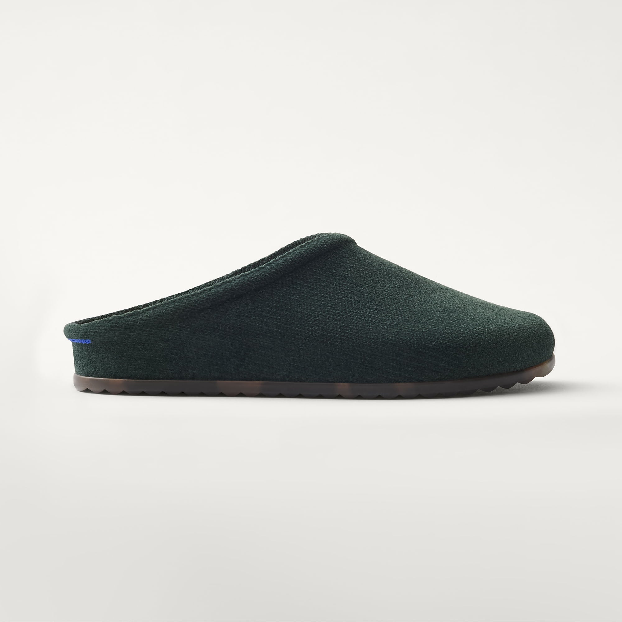 The Casual Clog in ReVelvet™ Pine shown from the side. 