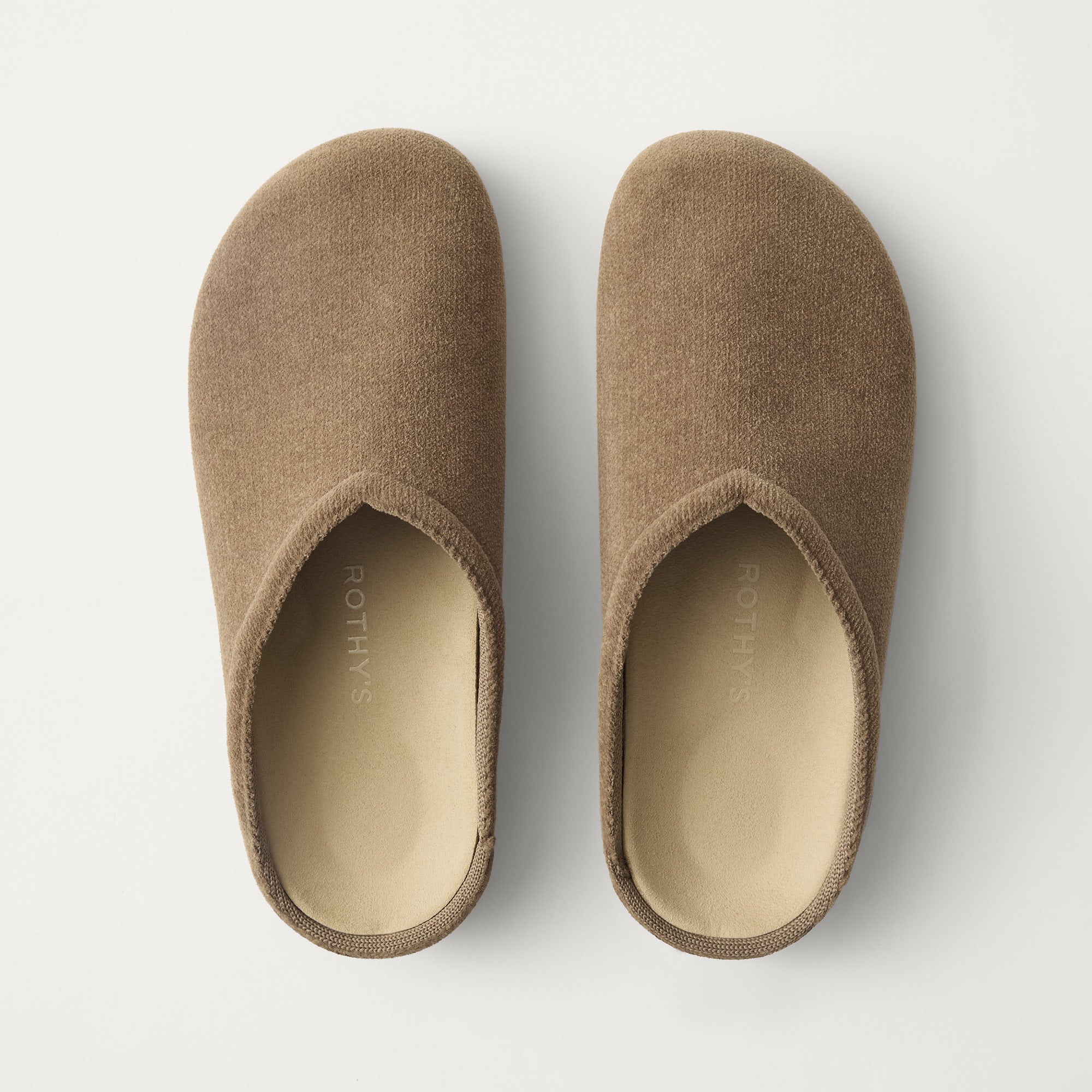 PDP |The Casual Clog in ReVelvet™ Portobello shown from the top. 