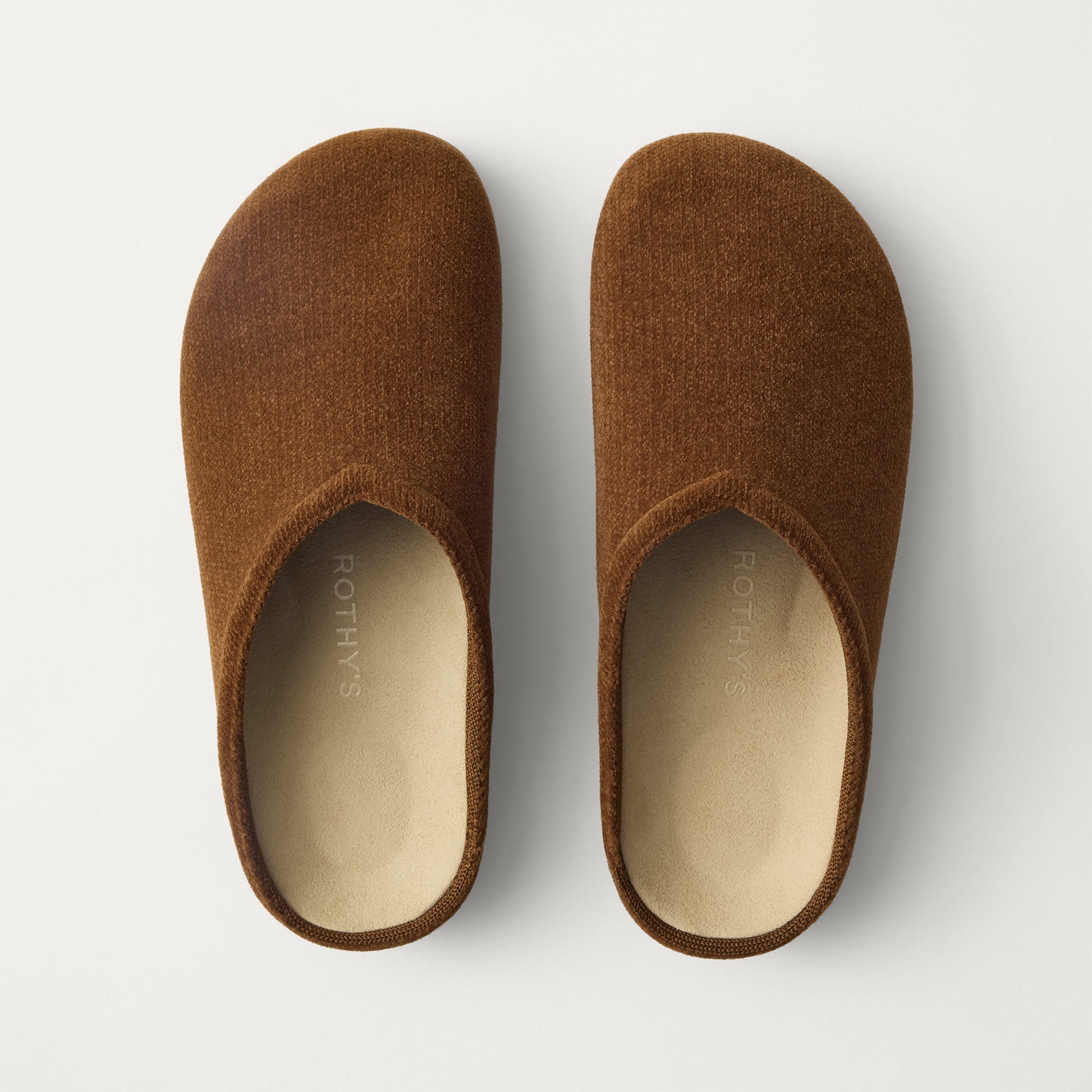 PDP |The Casual Clog in ReVelvet™ Russet shown from the top. 