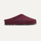 The Casual Clog in ReVelvet™ Syrah shown from the side. 
