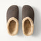 PDP | The Après Clog in ReVelvet Slate Herringbone shown from the top.