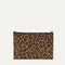 PDP |The Convertible Clutch in Toasty Cat shown from the front.