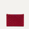 PDP |The ReVelvet™ Convertible Clutch in ReVelvet™ Ruby Quilt shown from the front.