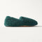 side | The Teddy Slipper in Rosemary shown from the side.