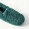 macro | Close up of the top of The Teddy Slipper in Rosemary.