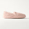 side | The Teddy Slipper in Sugar Cookie shown from the side.