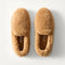 PDP | The Teddy Slipper in Wren shown from the top.