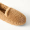 macro | Close up of the top of The Teddy Slipper in Wren.
