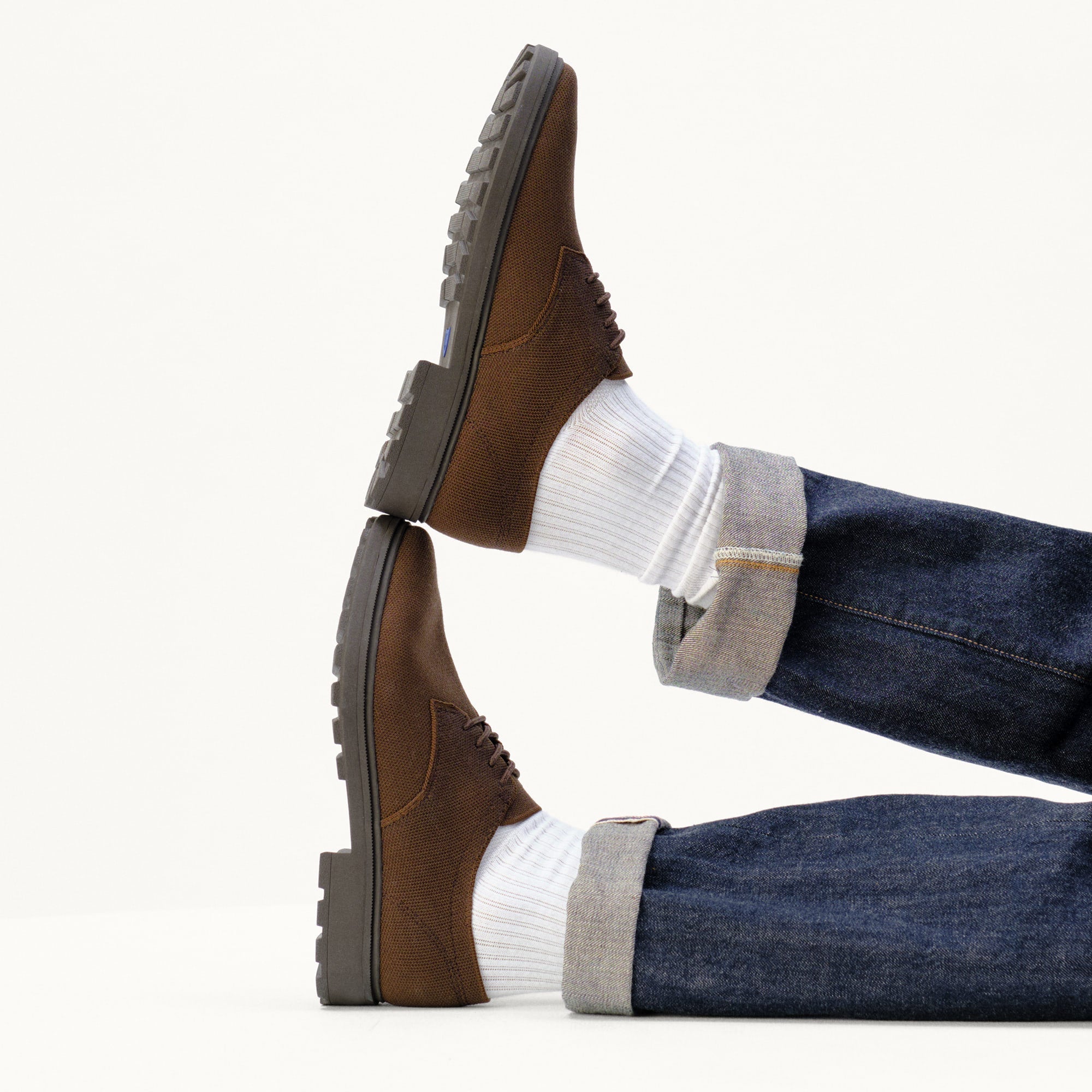 rathi0313様 ダークバーガンディOX 22.5 The Lug Oxford in Dark Chocolate | Men's Oxfords | Rothy's