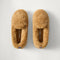 PDP | The Teddy Kids Slipper in Wren shown from the top.