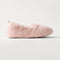 side | The Teddy Kids Slipper in Sugar Cookie shown from the side.