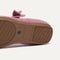 The sole of The Kids Tux Bow Mary Jane in ReVelvet™ Lilac.