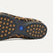 The outsole of The Daily Flat in Sable Spot with raised pegs for extra support. 