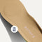 Close up of the Arch Effect Insole on The Daily Flat in Wild Berry. 