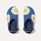 The Kids Clog in Indigo Daisy shown from the top. 