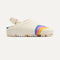 The Kids Clog in Retro Wave shown from the side. 