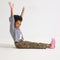 Alternate view of a child wearing The Kids Clog in Tutu. 
