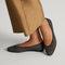 hover | Model wearing The Almond Ballet in Bronzite Lattice.