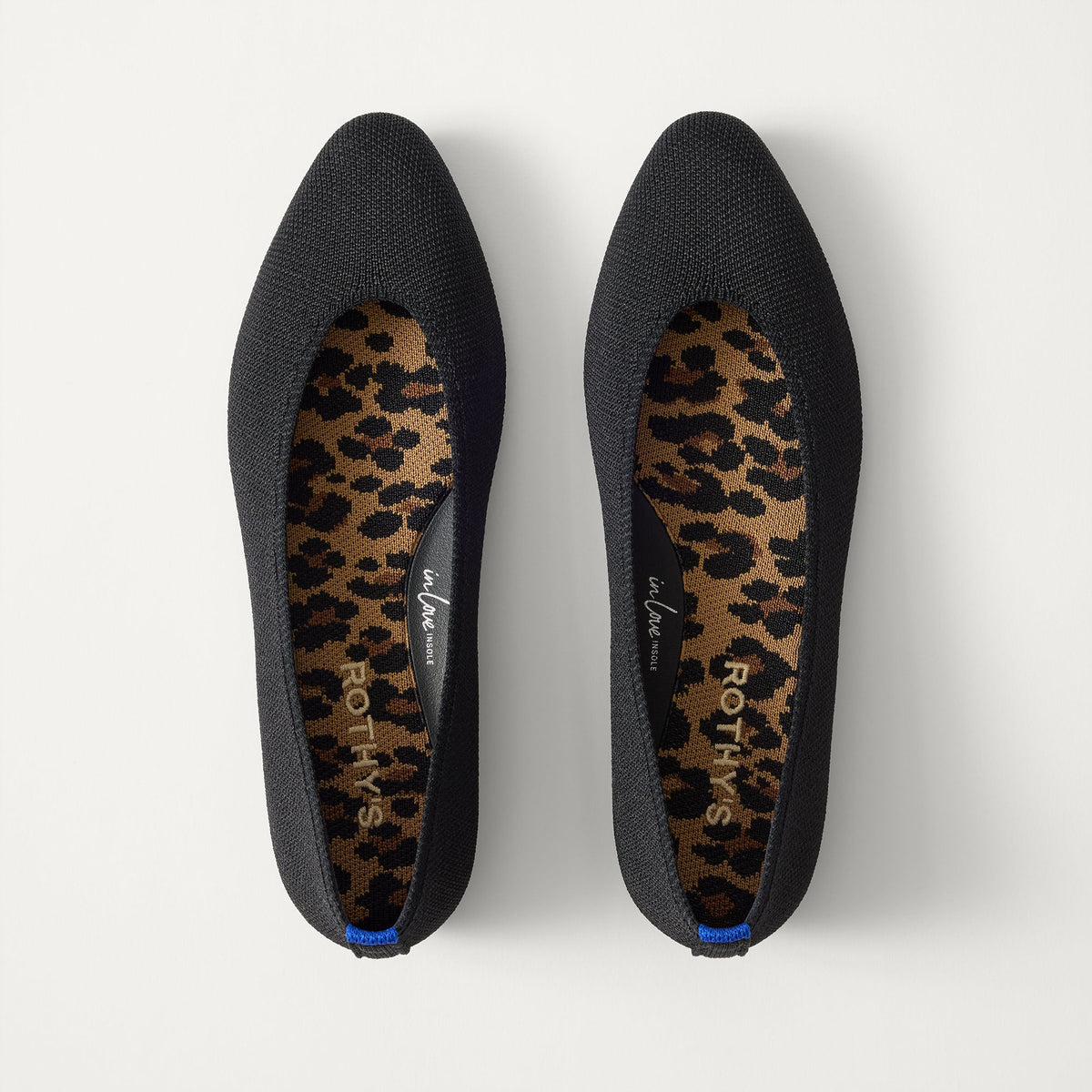 PDP | The Almond Ballet in Black shown from the top.