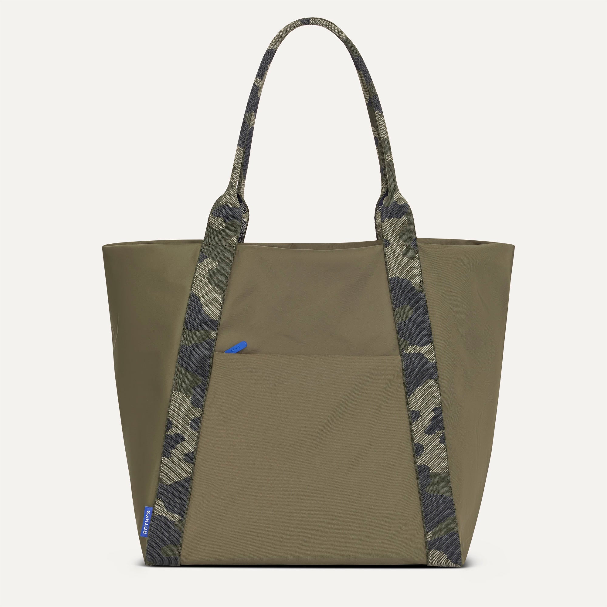 PDP |The Travel Tote in Forest shown from the front.
