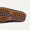 Close up of the supportive peg outsoles of The Men's Daily Driver in Nautical Navy. 