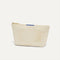 The Small Travel Pouch Set in Moonflower shown from the side.