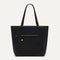Overlay::Two looks in one! Just flip it inside out to wear the black side. | Alt::The Two-Way Tote in Sandbar shown from reversible side. 